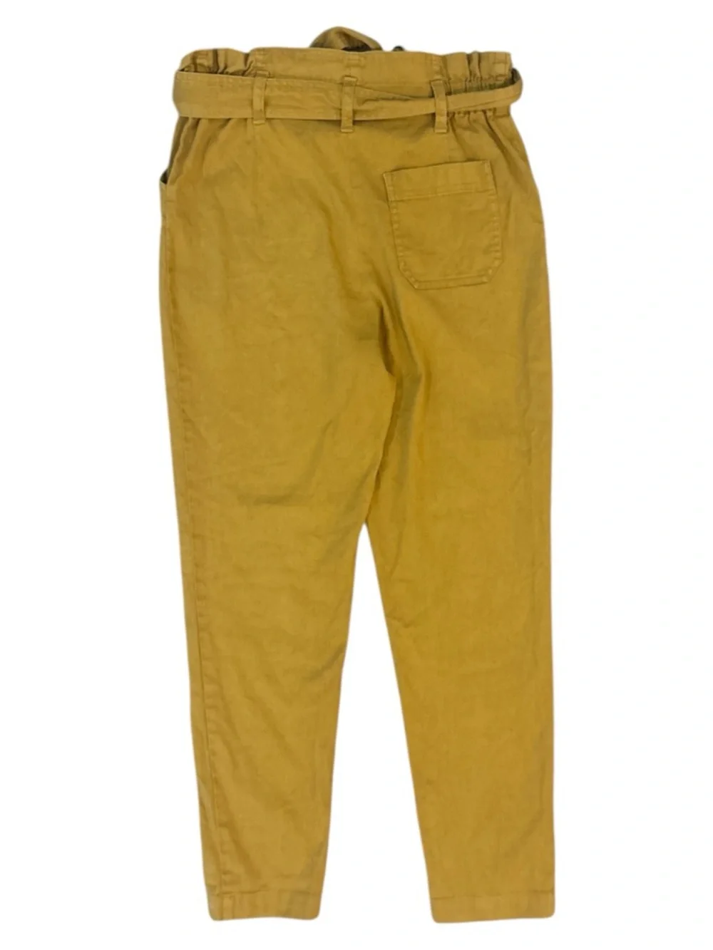 Sézane Leandro Mustard Yellow Gold Ankle Trousers Size 38 or US 6